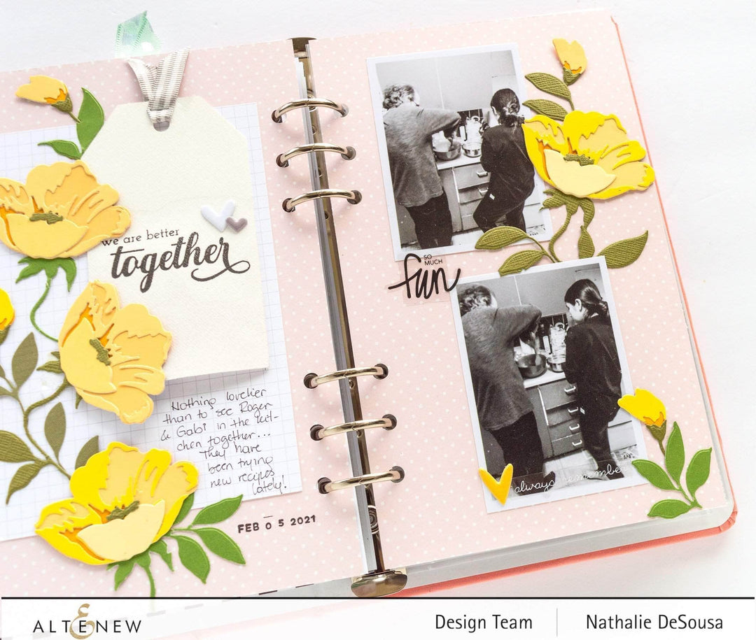 Part A-Glitz Art Craft Co.,LTD Dies Craft-A-Flower: Buttercup Layering Die Set