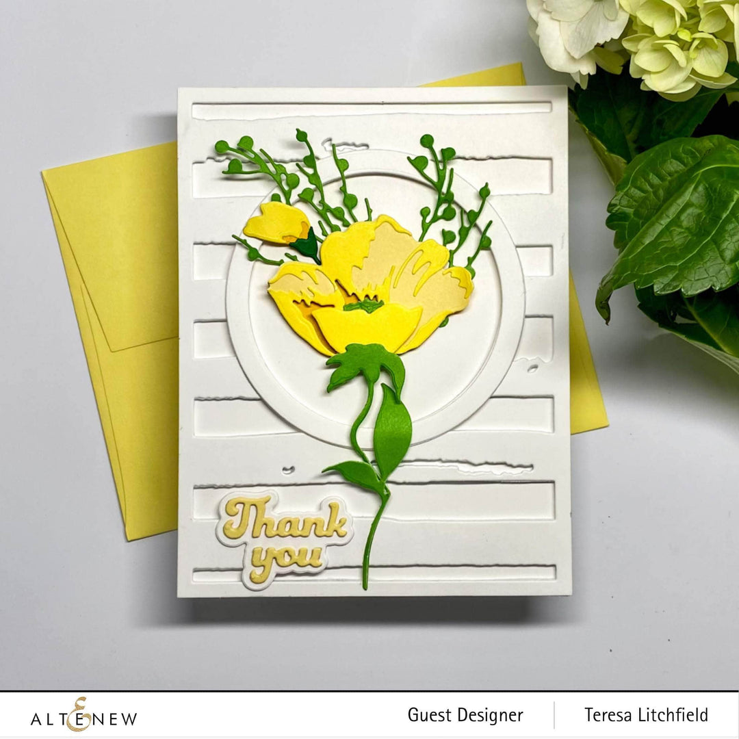 Part A-Glitz Art Craft Co.,LTD Dies Craft-A-Flower: Buttercup Layering Die Set