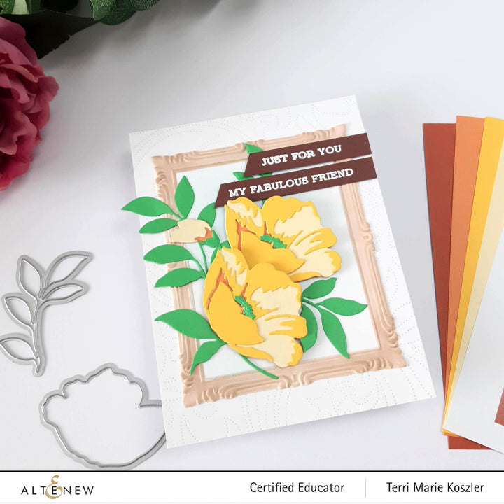 Part A-Glitz Art Craft Co.,LTD Dies Craft-A-Flower: Buttercup Layering Die Set