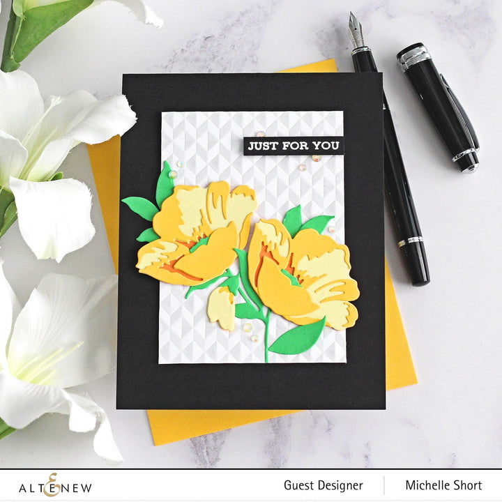 Part A-Glitz Art Craft Co.,LTD Dies Craft-A-Flower: Buttercup Layering Die Set