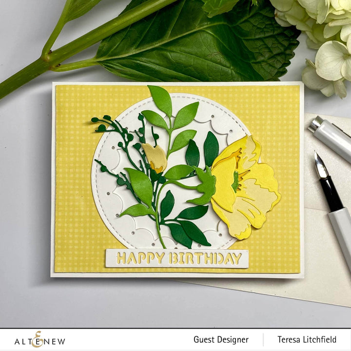 Part A-Glitz Art Craft Co.,LTD Dies Craft-A-Flower: Buttercup Layering Die Set