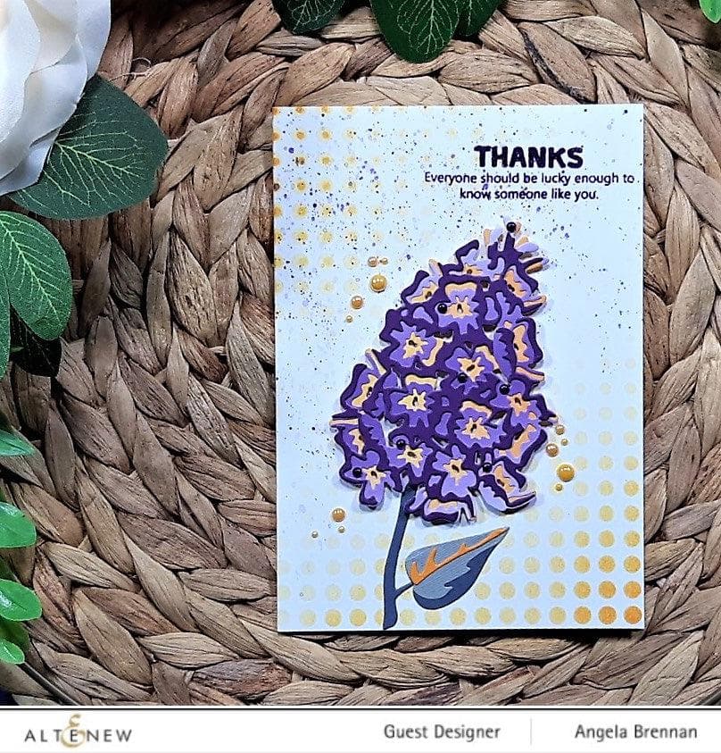 Part A-Glitz Art Craft Co.,LTD Dies Craft-A-Flower: Butterfly Bush Layering Die Set