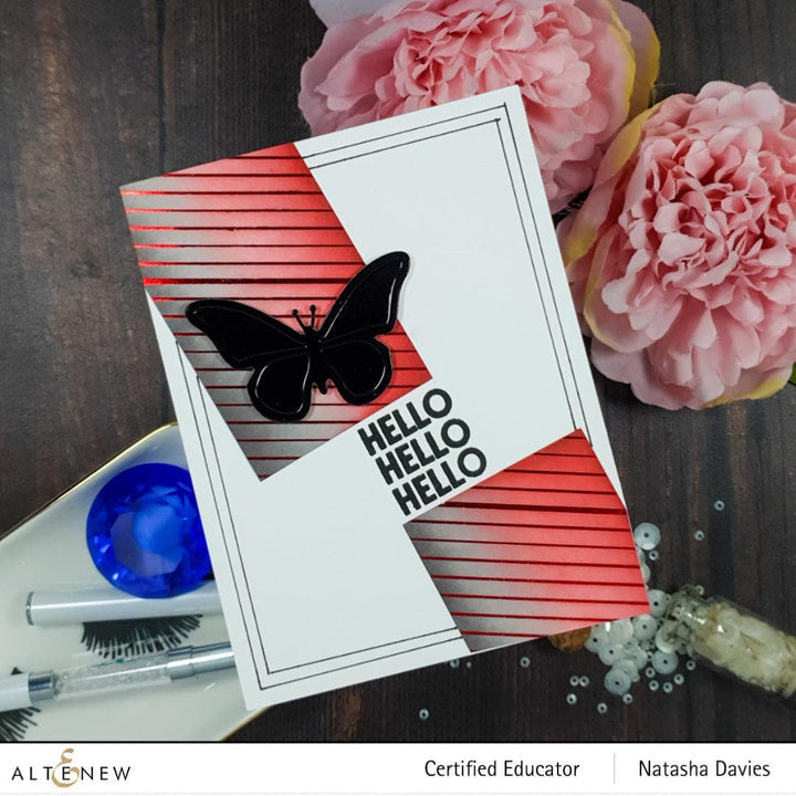 Part A-Glitz Art Craft Co.,LTD Dies Craft-A-Flower: Butterfly Bush Layering Die Set