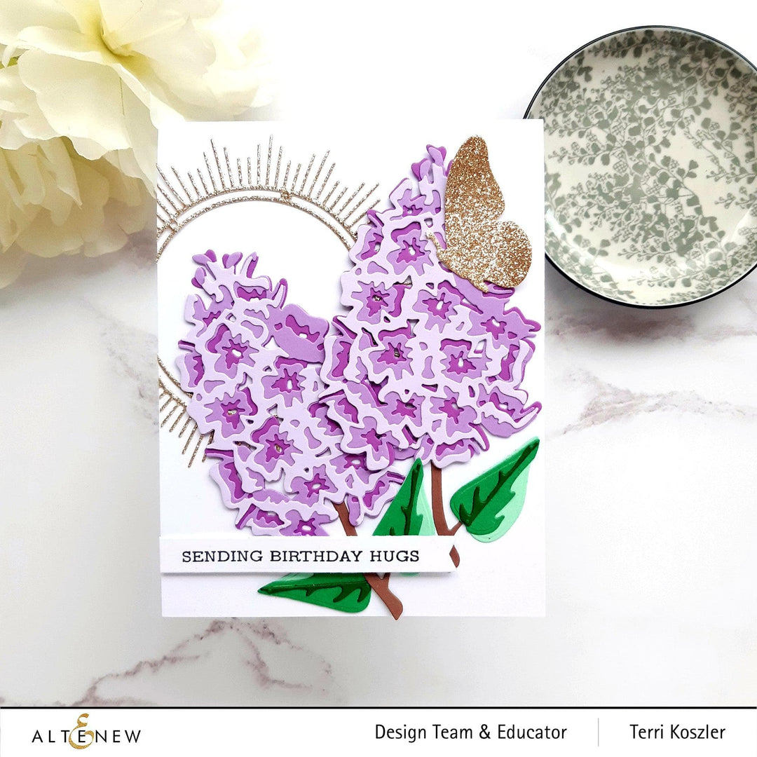 Part A-Glitz Art Craft Co.,LTD Dies Craft-A-Flower: Butterfly Bush Layering Die Set