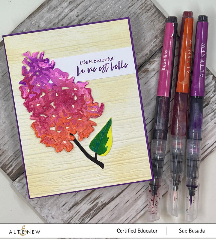 Part A-Glitz Art Craft Co.,LTD Dies Craft-A-Flower: Butterfly Bush Layering Die Set