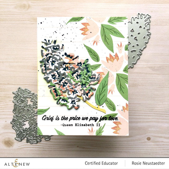 Part A-Glitz Art Craft Co.,LTD Dies Craft-A-Flower: Butterfly Bush Layering Die Set