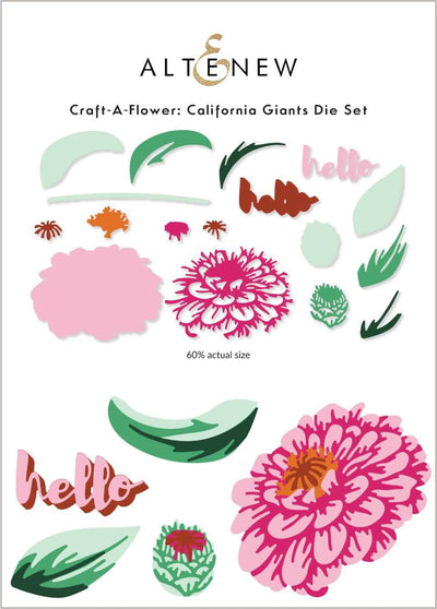 Craft-A-Flower: California Giants Layering Die Set