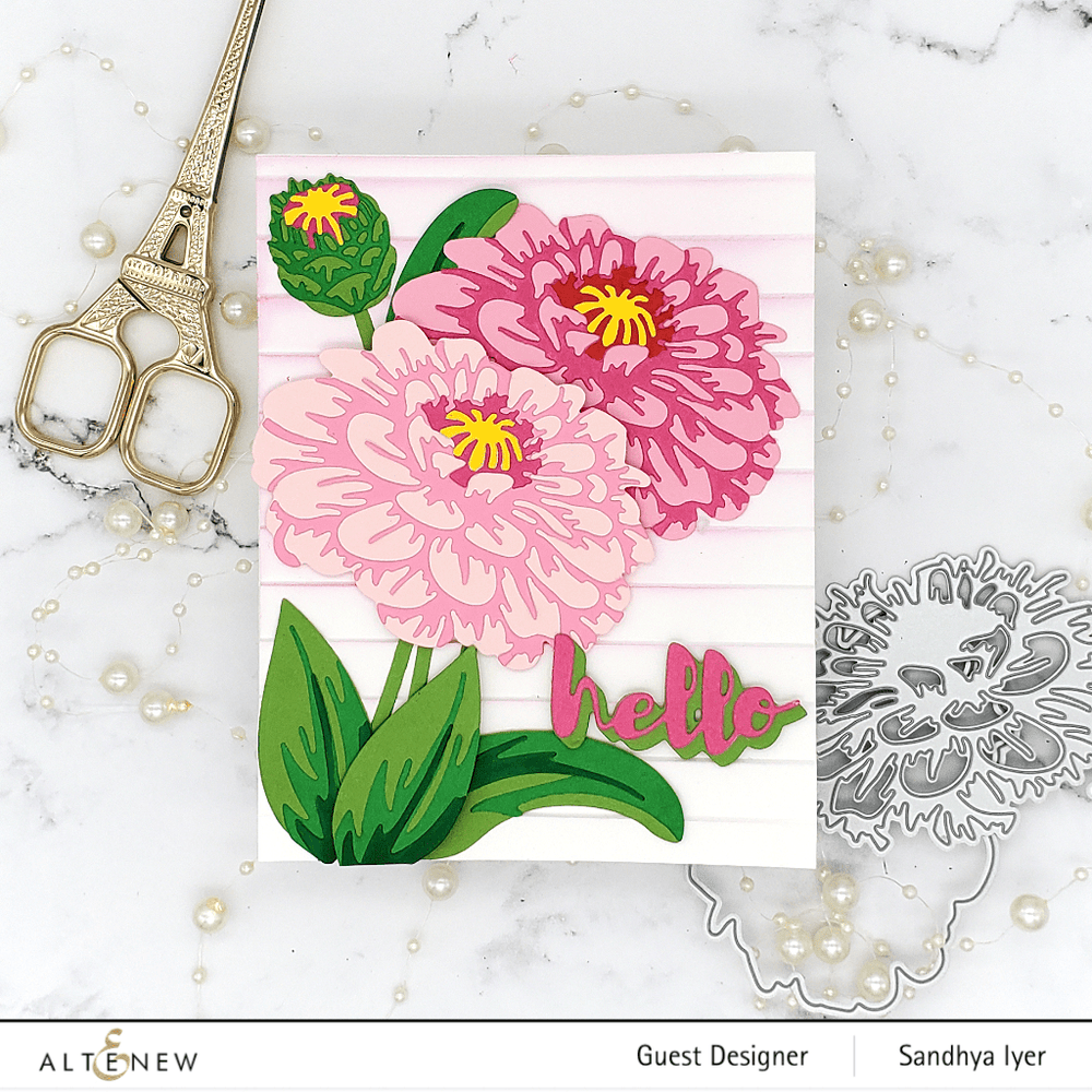 Part A-Glitz Art Craft Co.,LTD Dies Craft-A-Flower: California Giants Layering Die Set