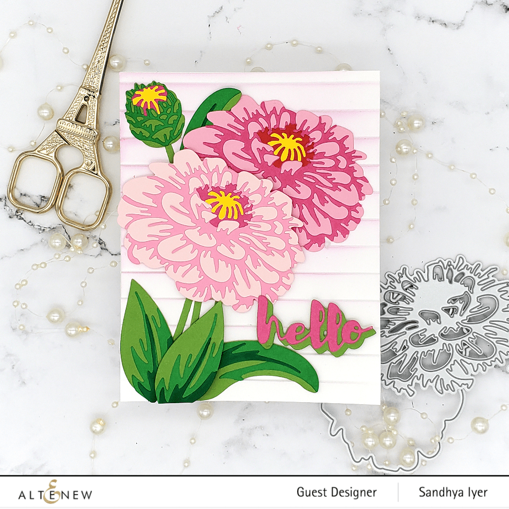 Part A-Glitz Art Craft Co.,LTD Dies Craft-A-Flower: California Giants Layering Die Set