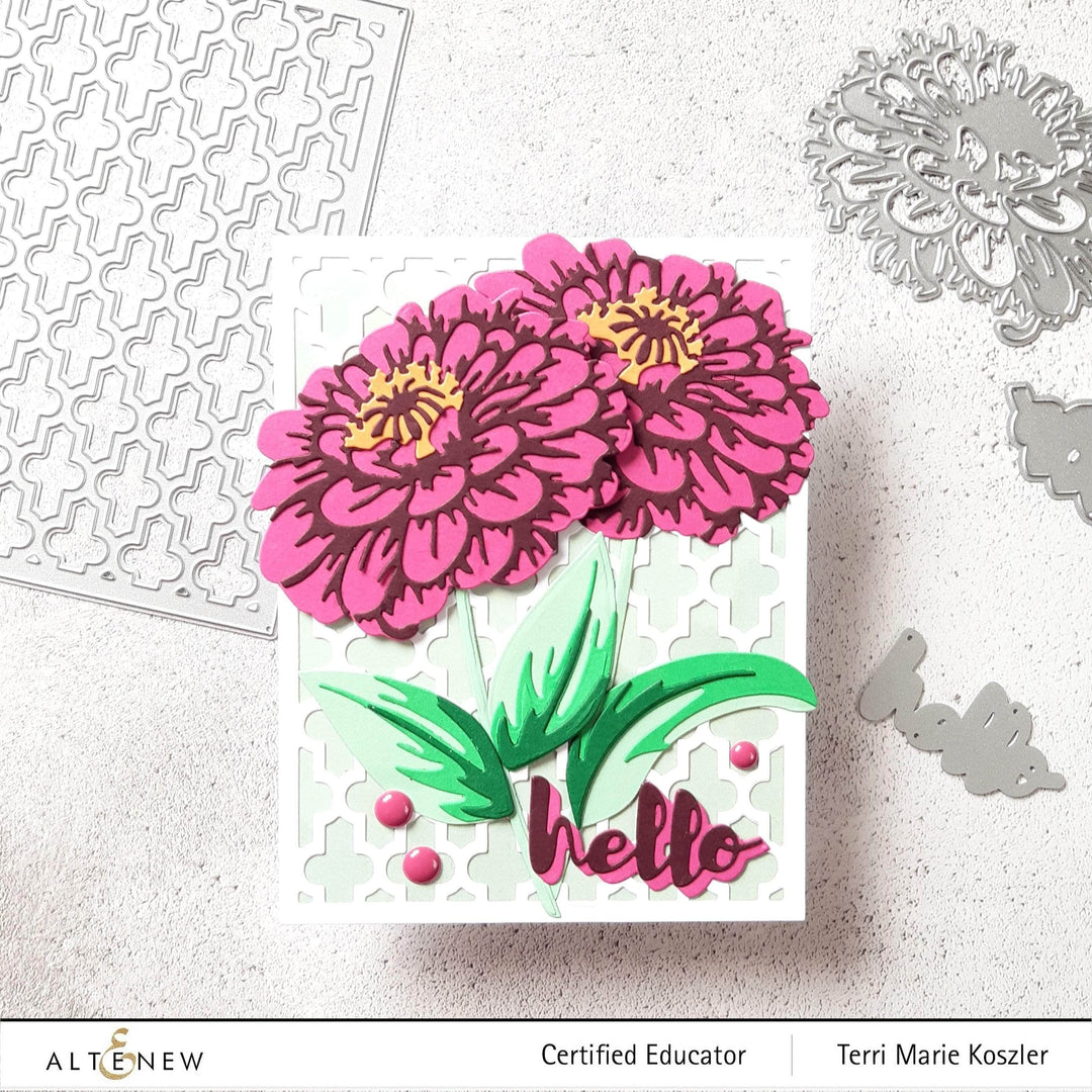 Part A-Glitz Art Craft Co.,LTD Dies Craft-A-Flower: California Giants Layering Die Set