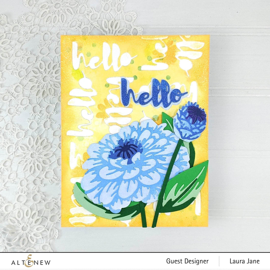 Part A-Glitz Art Craft Co.,LTD Dies Craft-A-Flower: California Giants Layering Die Set