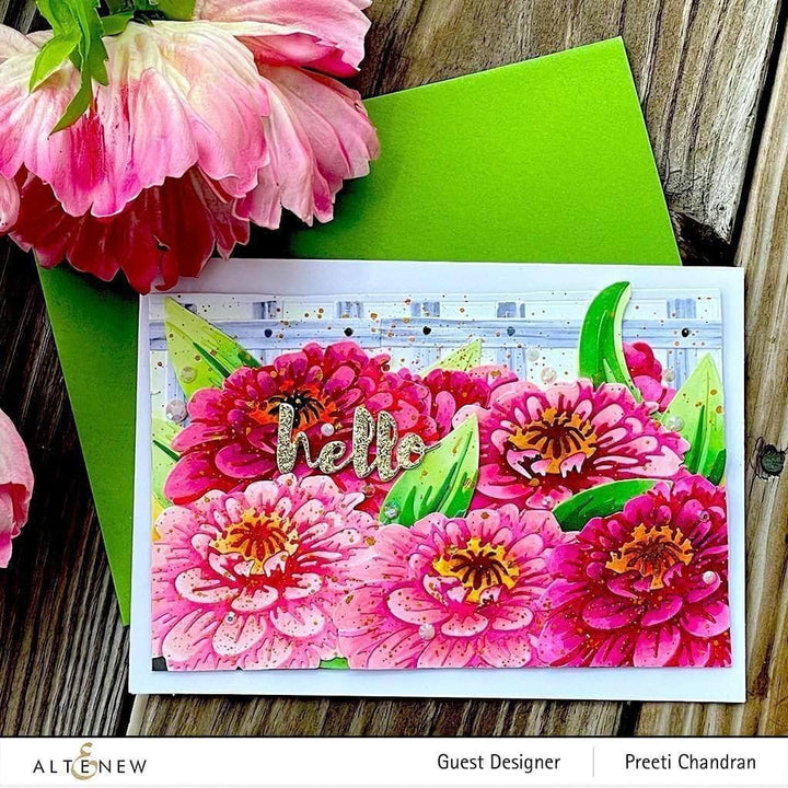 Part A-Glitz Art Craft Co.,LTD Dies Craft-A-Flower: California Giants Layering Die Set