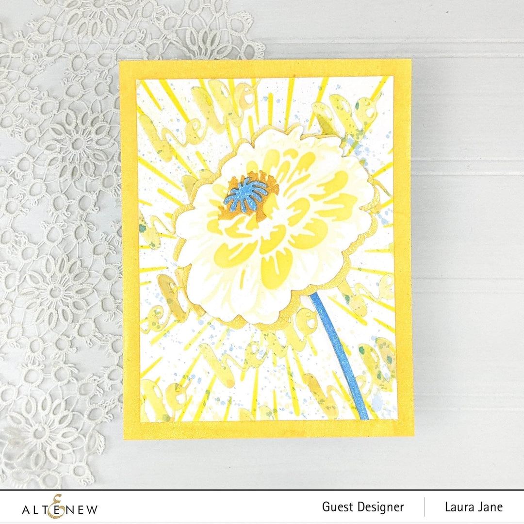 Part A-Glitz Art Craft Co.,LTD Dies Craft-A-Flower: California Giants Layering Die Set