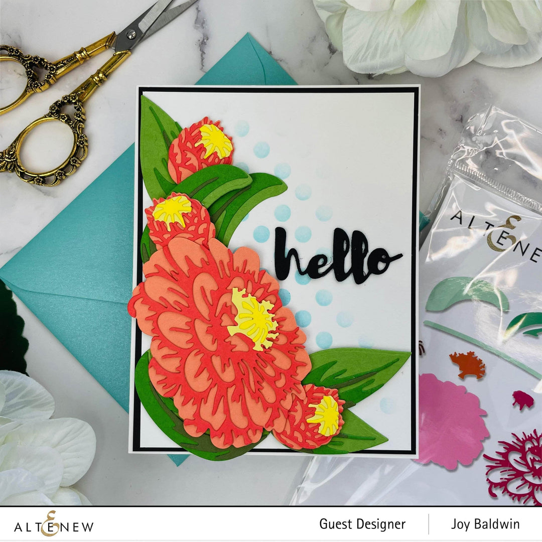 Part A-Glitz Art Craft Co.,LTD Dies Craft-A-Flower: California Giants Layering Die Set