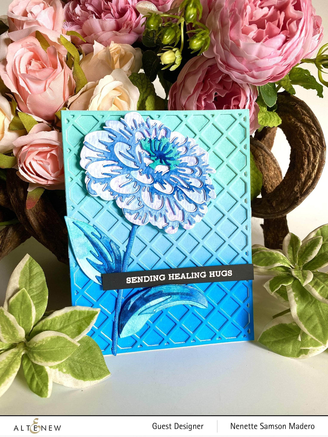 Part A-Glitz Art Craft Co.,LTD Dies Craft-A-Flower: California Giants Layering Die Set