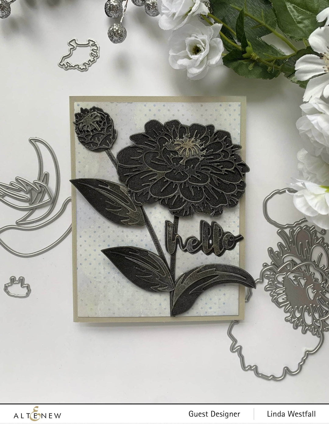 Part A-Glitz Art Craft Co.,LTD Dies Craft-A-Flower: California Giants Layering Die Set
