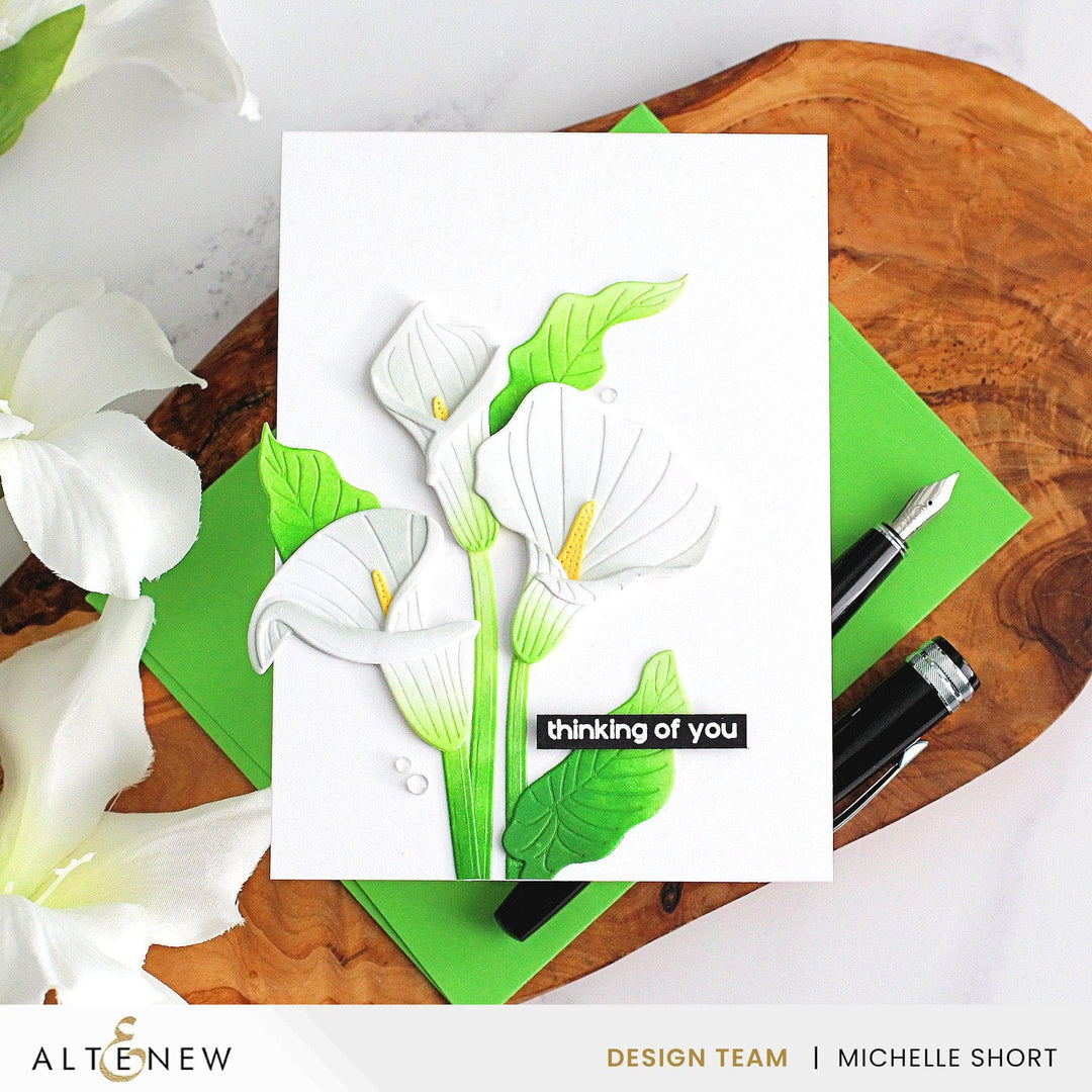 caillou lily flower Craft-A-Flower: Calla Lily Layering Die Set