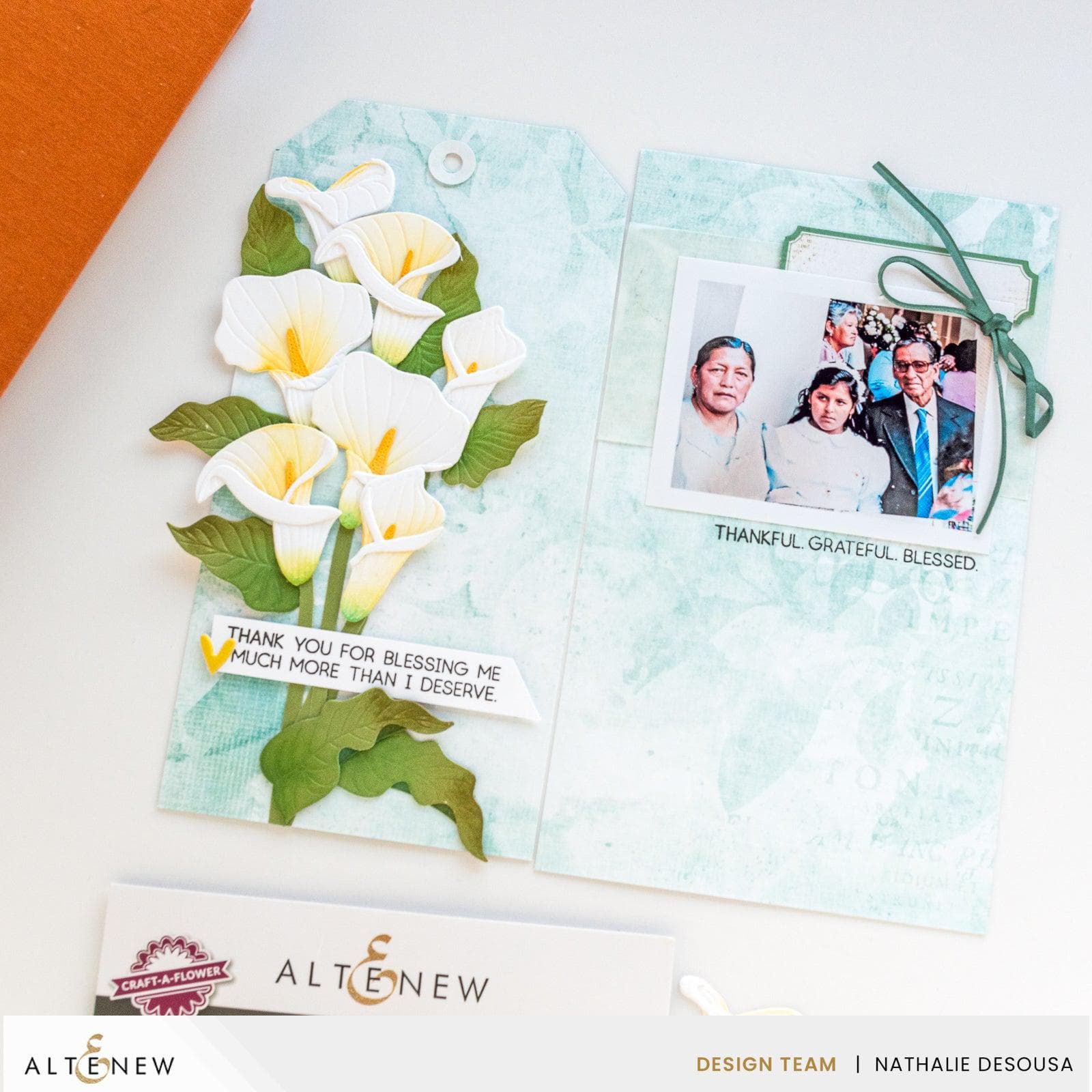 Craft-A-Flower: Calla Lily Layering Die Set | Altenew