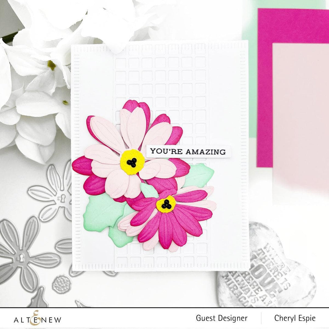 Part A-Glitz Art Craft Co.,LTD Dies Craft-A-Flower: Cape Marguerite Layering Die Set