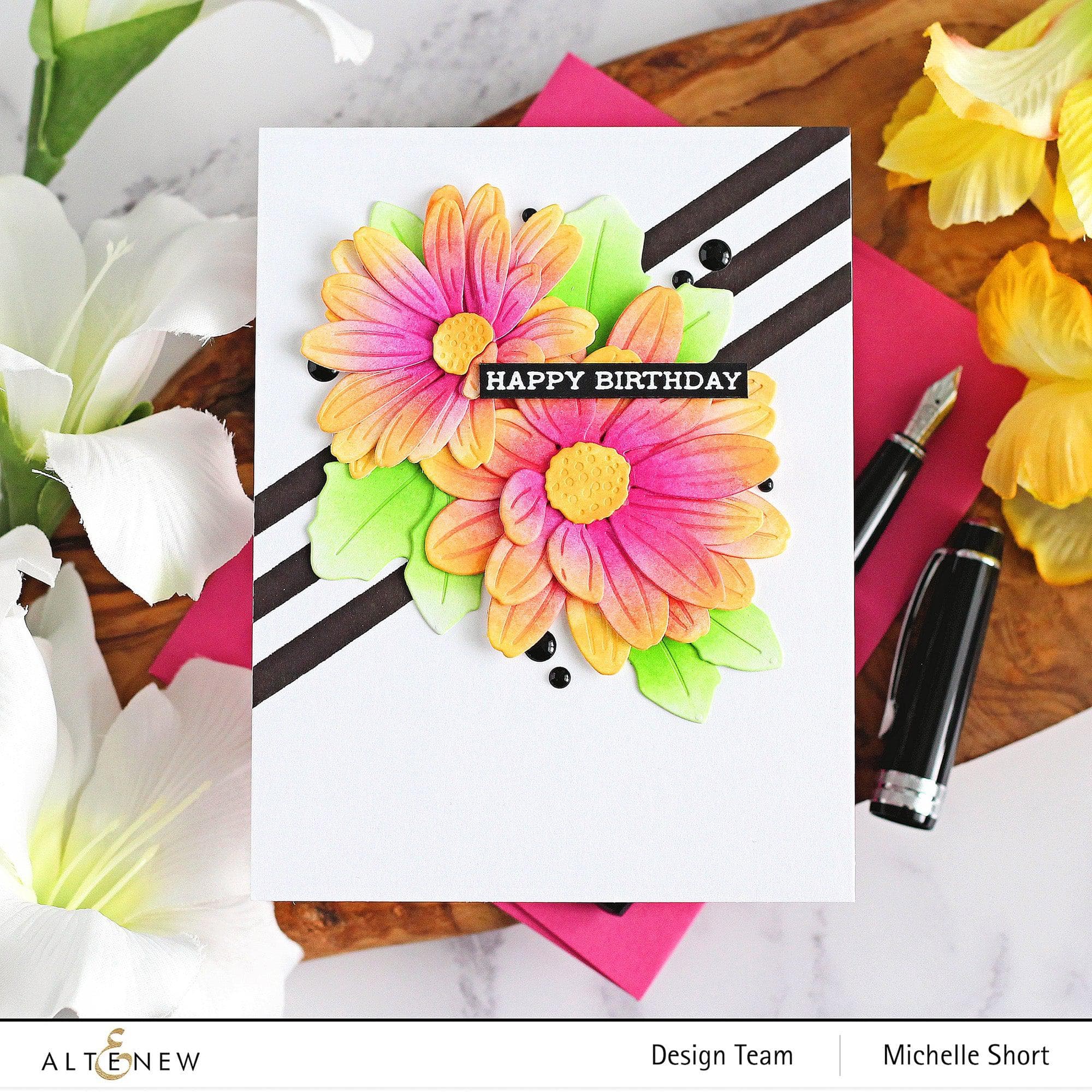 Craft-A-Flower: Cape Marguerite Layering Die Set | Altenew