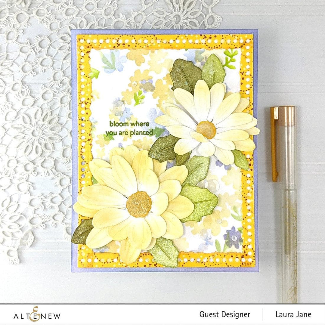 Part A-Glitz Art Craft Co.,LTD Dies Craft-A-Flower: Cape Marguerite Layering Die Set