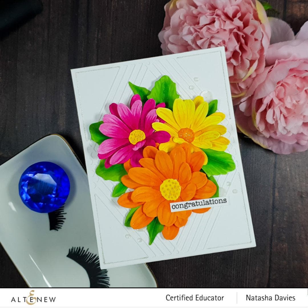 Part A-Glitz Art Craft Co.,LTD Dies Craft-A-Flower: Cape Marguerite Layering Die Set