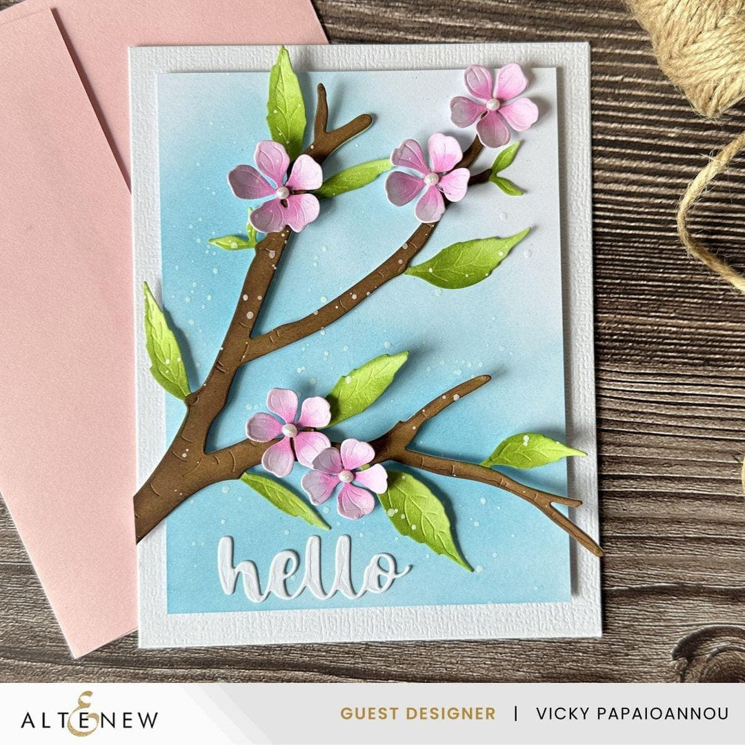 Craft-A-Flower: Cherry Blossom Branch Layering Die Set