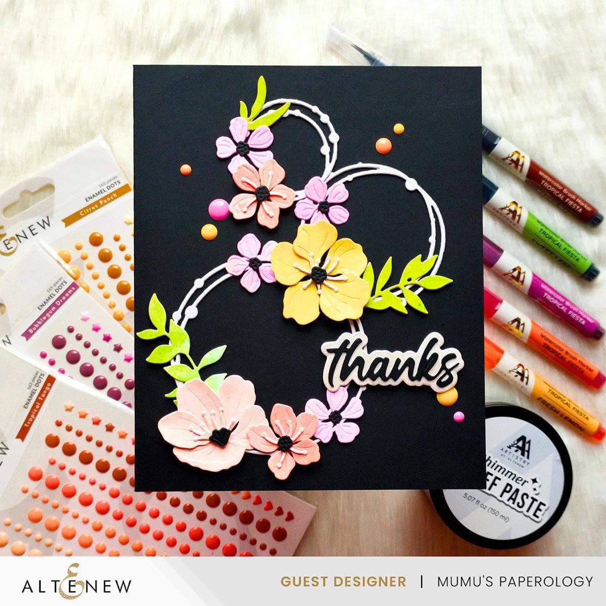 Craft-A-Flower: Cherry Blossom Branch Layering Die Set | Altenew