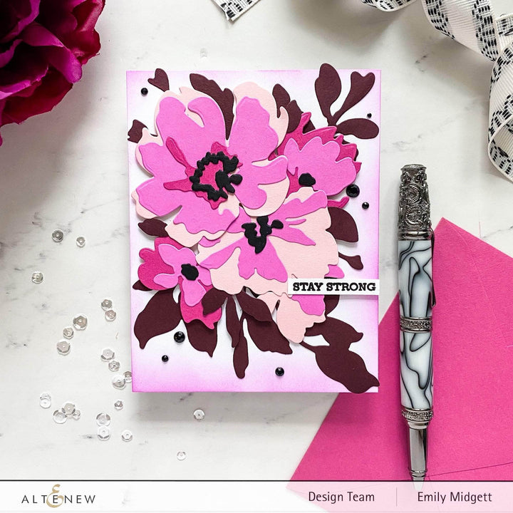 Part A-Glitz Art Craft Co.,LTD Dies Craft-A-Flower: Cistus Layering Die Set