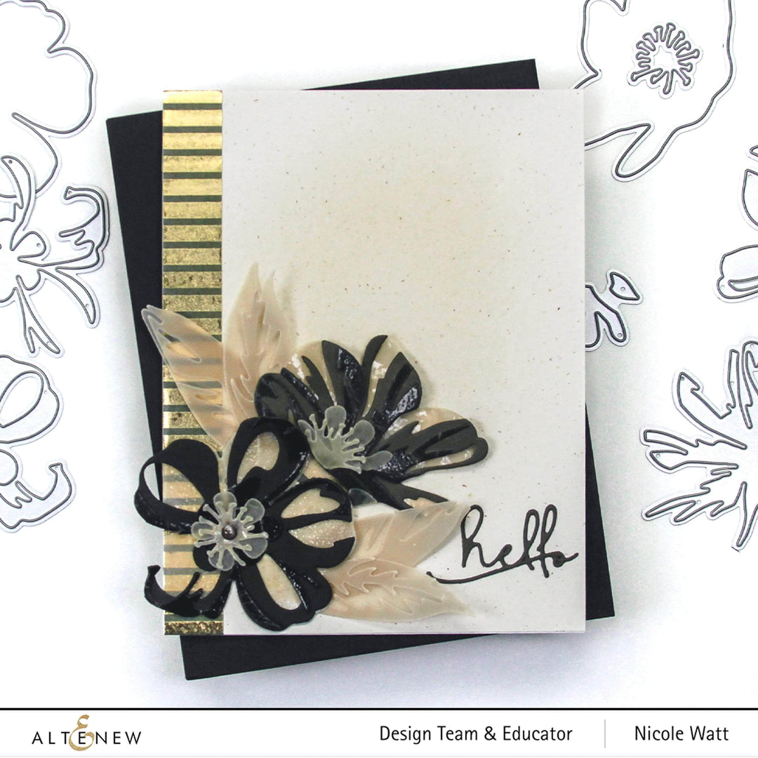 Part A-Glitz Art Craft Co.,LTD Dies Craft-A-Flower: Cistus Layering Die Set