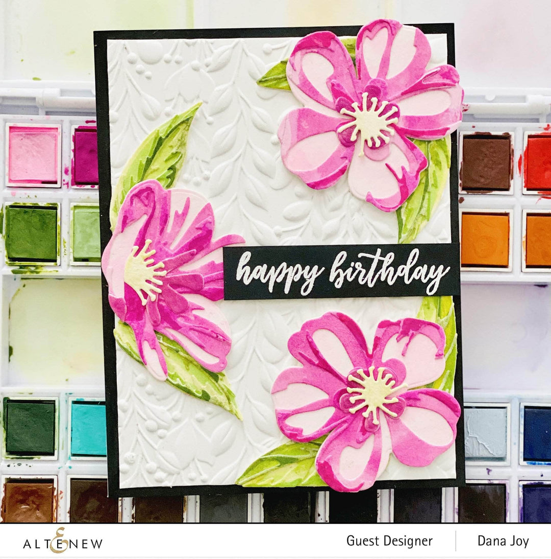 Part A-Glitz Art Craft Co.,LTD Dies Craft-A-Flower: Cistus Layering Die Set