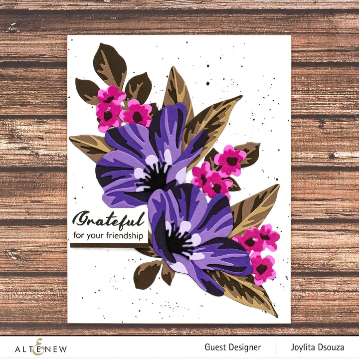 Part A-Glitz Art Craft Co.,LTD Dies Craft-A-Flower: Cistus Layering Die Set