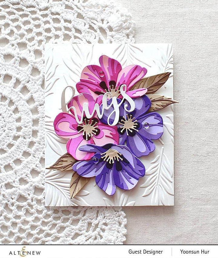Part A-Glitz Art Craft Co.,LTD Dies Craft-A-Flower: Cistus Layering Die Set