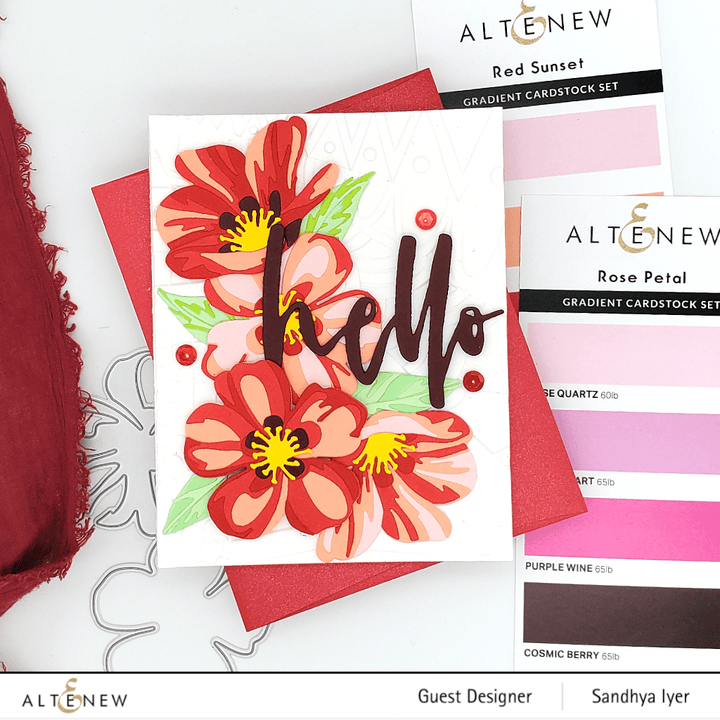 Part A-Glitz Art Craft Co.,LTD Dies Craft-A-Flower: Cistus Layering Die Set