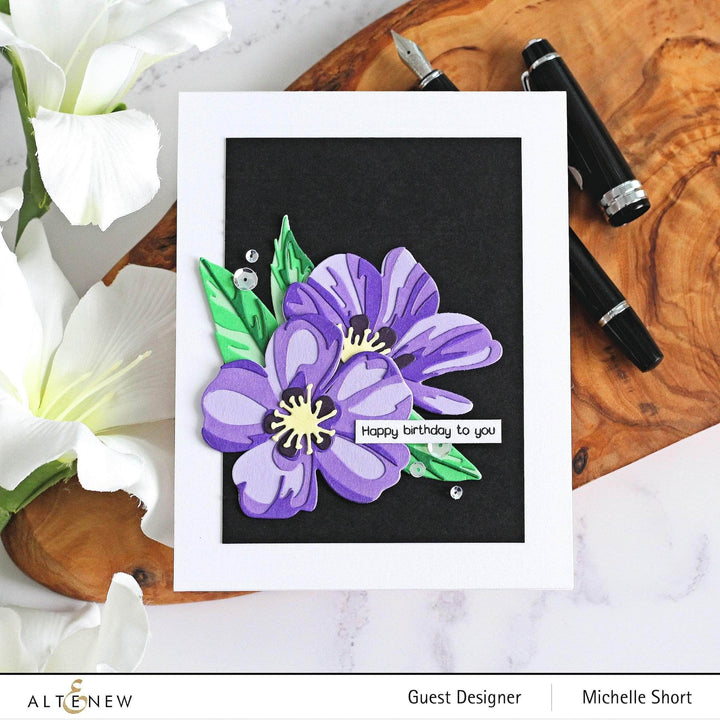 Part A-Glitz Art Craft Co.,LTD Dies Craft-A-Flower: Cistus Layering Die Set