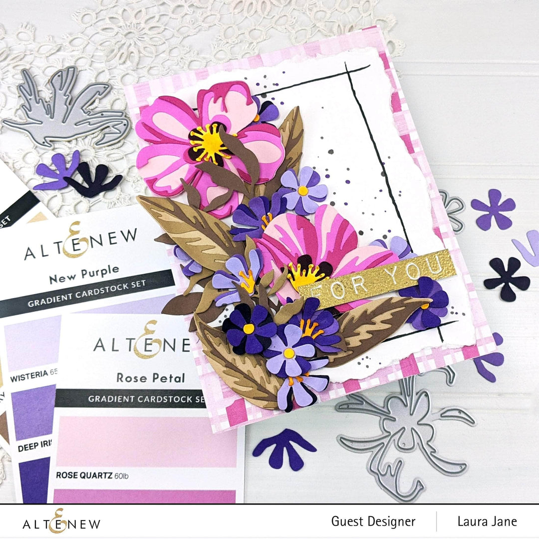 Part A-Glitz Art Craft Co.,LTD Dies Craft-A-Flower: Cistus Layering Die Set
