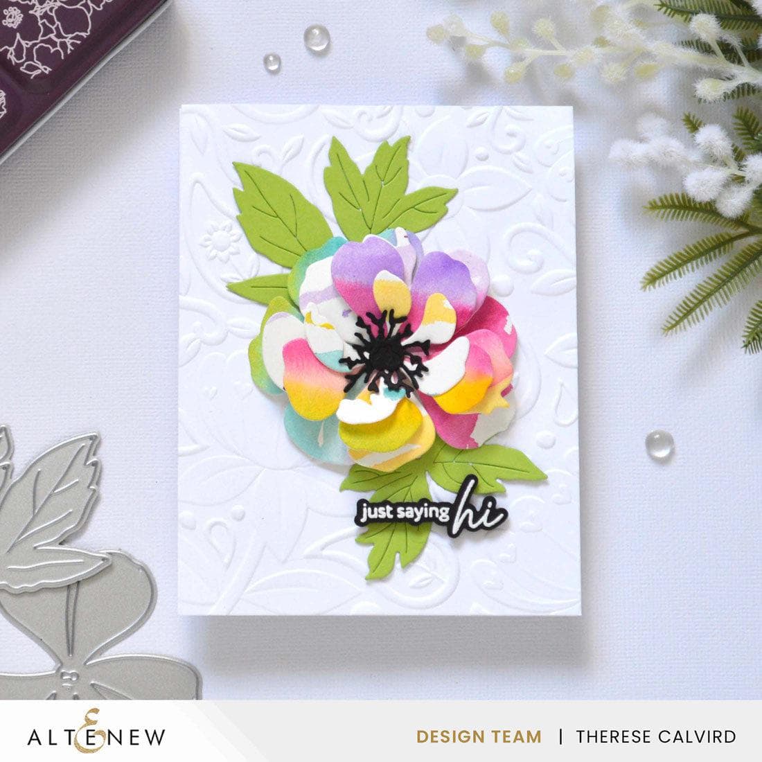 Craft-A-Flower: Coral Charm Peony Layering Die Set | Altenew