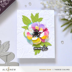 Craft-A-Flower: Coral Charm Peony Layering Die Set