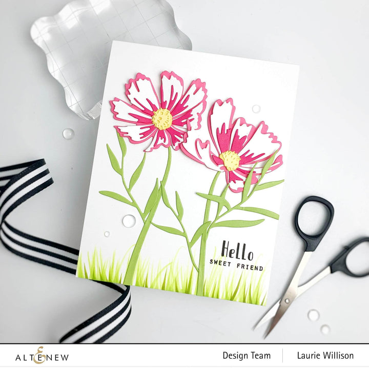 Part A-Glitz Art Craft Co.,LTD Dies Craft-A-Flower: Cosmos Layering Die Set