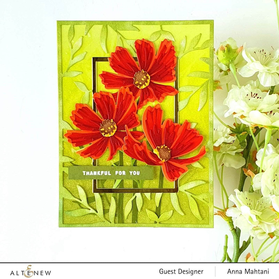 Part A-Glitz Art Craft Co.,LTD Dies Craft-A-Flower: Cosmos Layering Die Set