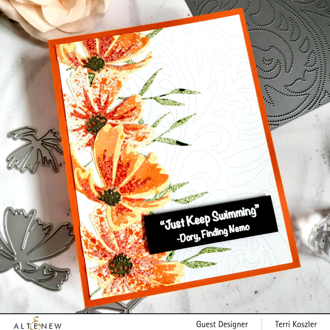 Part A-Glitz Art Craft Co.,LTD Dies Craft-A-Flower: Cosmos Layering Die Set