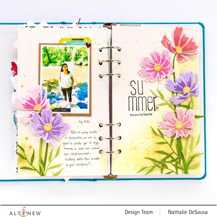 Part A-Glitz Art Craft Co.,LTD Dies Craft-A-Flower: Cosmos Layering Die Set