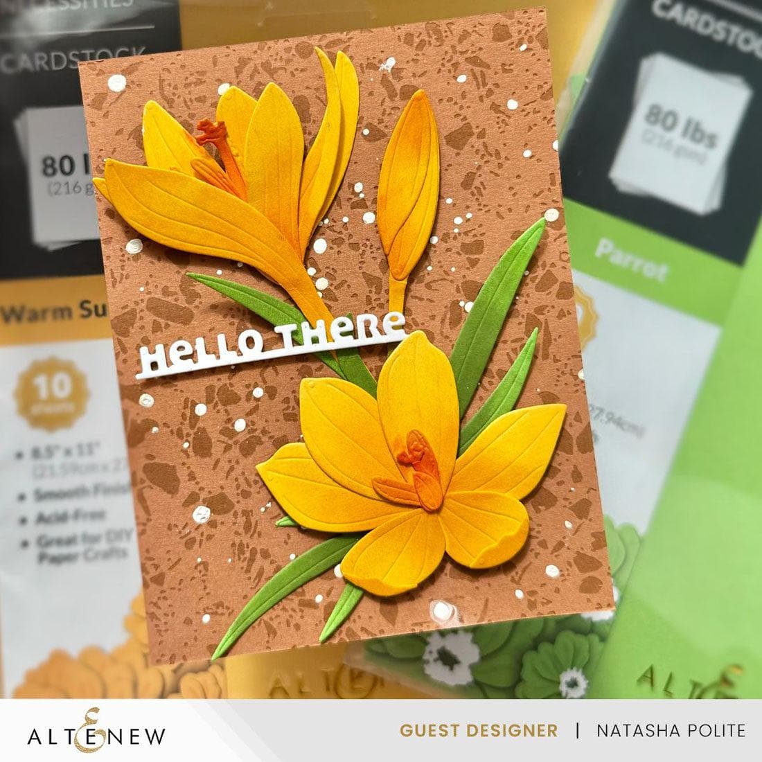 Craft-A-Flower: Crocus Layering Die Set | Altenew