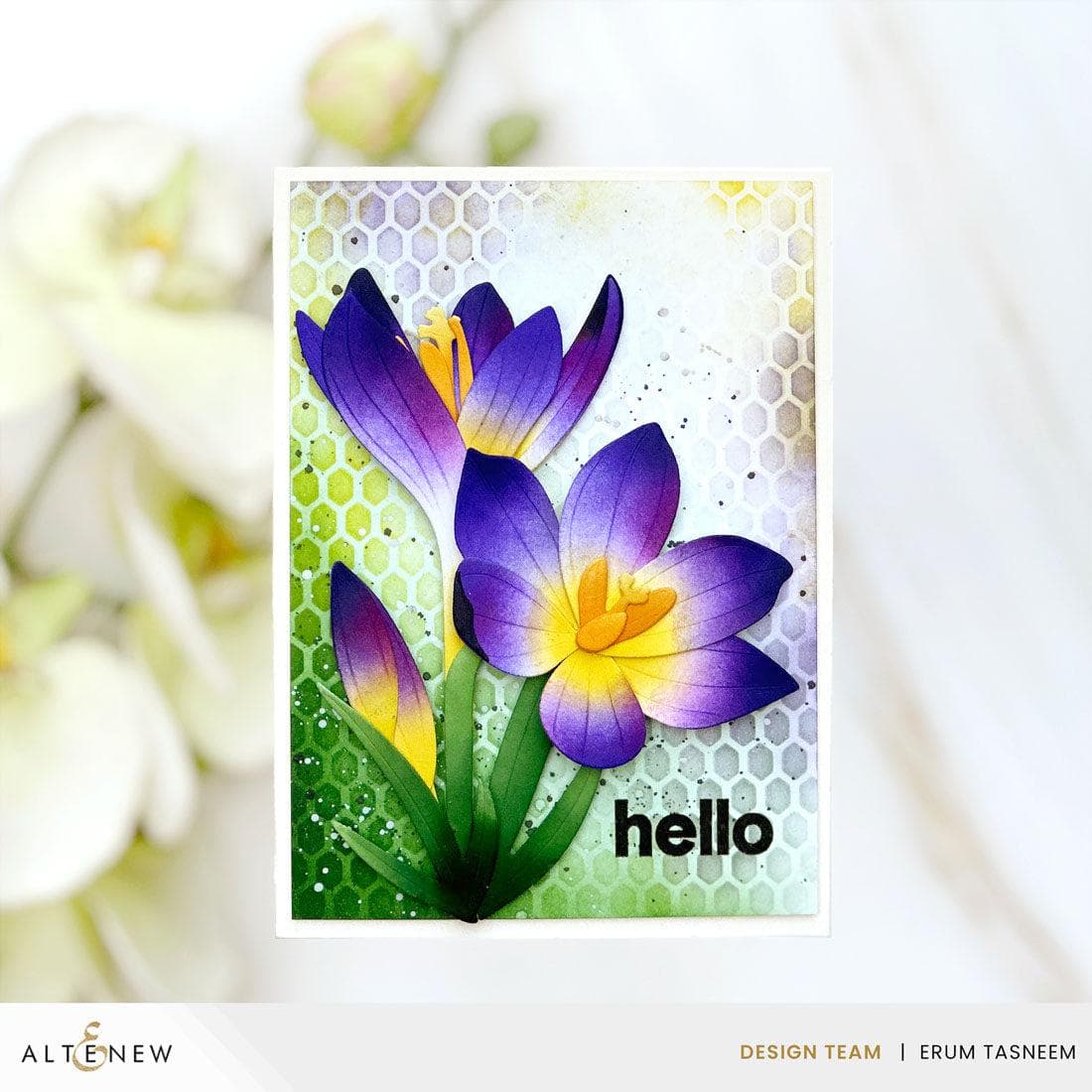 Craft-A-Flower: Crocus Layering Die Set | Altenew