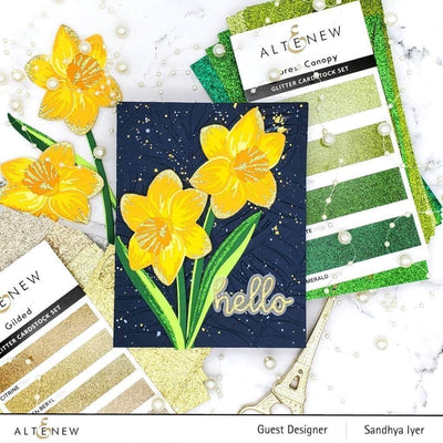 Part A-Glitz Art Craft Co.,LTD Dies Craft-A-Flower: Daffodil Layering Die Set