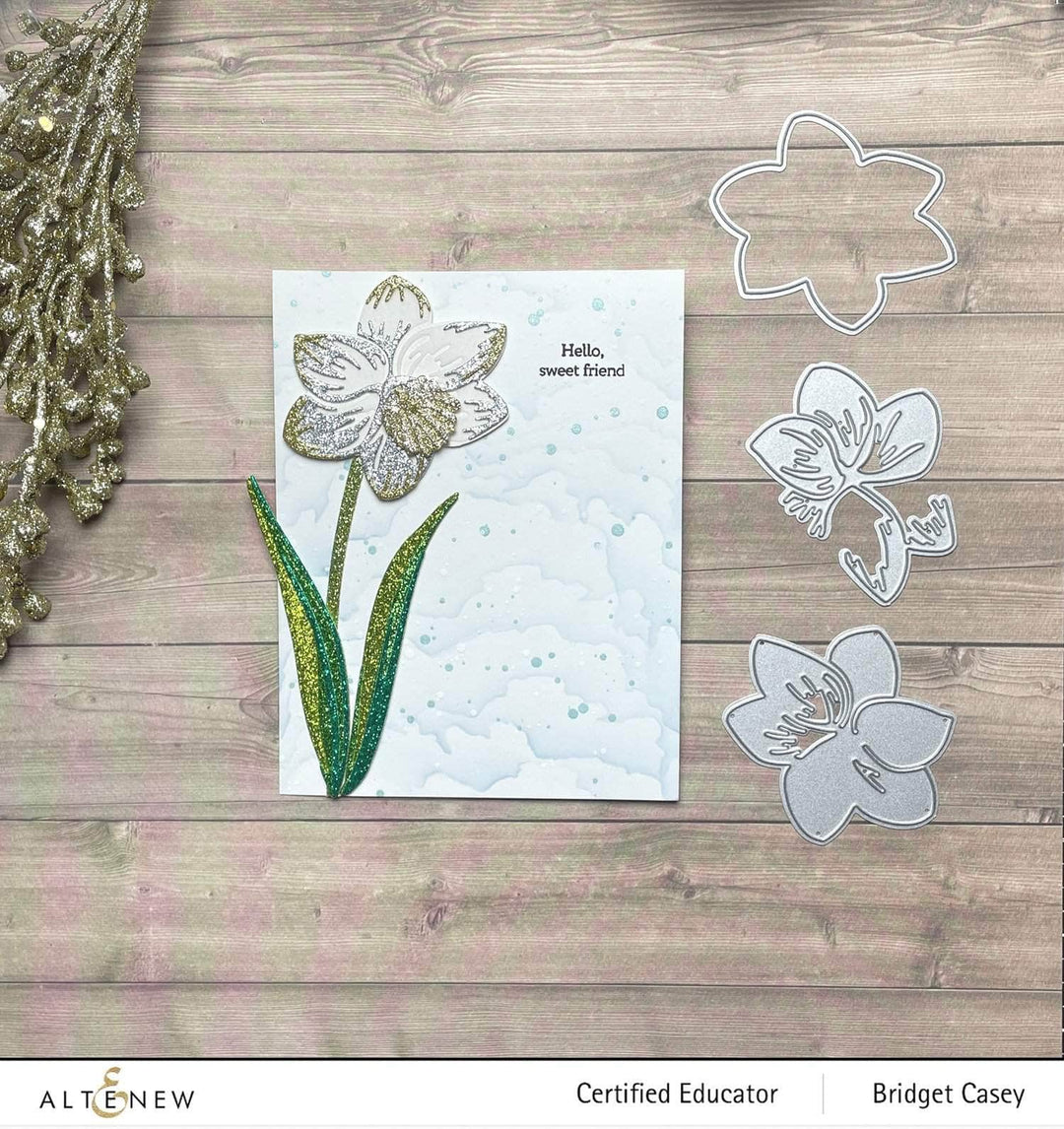 Part A-Glitz Art Craft Co.,LTD Dies Craft-A-Flower: Daffodil Layering Die Set