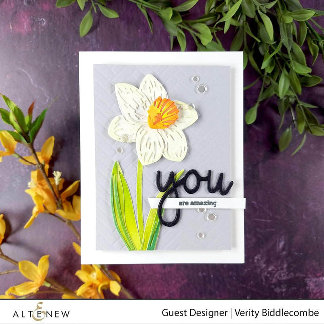 Part A-Glitz Art Craft Co.,LTD Dies Craft-A-Flower: Daffodil Layering Die Set