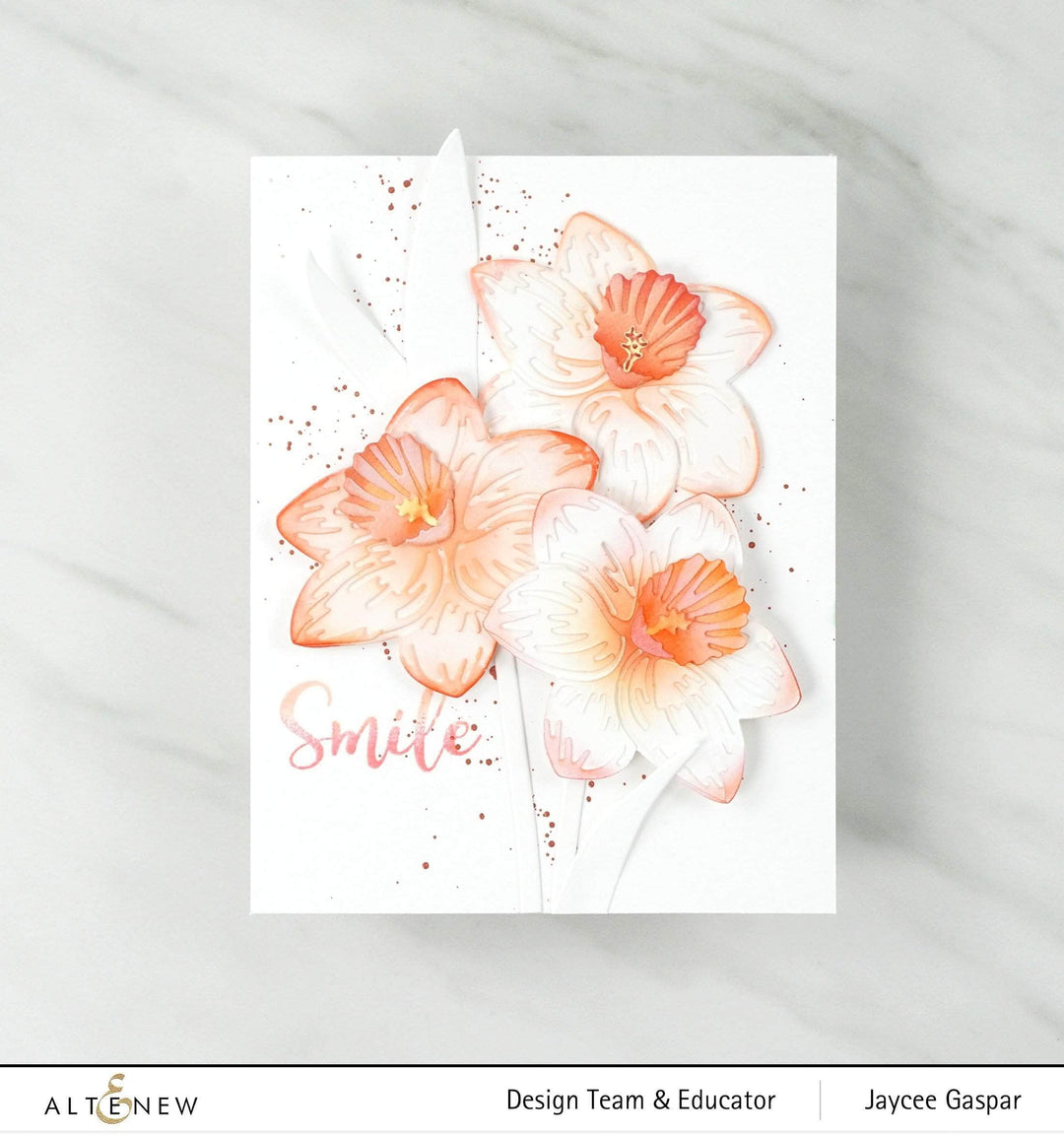 Part A-Glitz Art Craft Co.,LTD Dies Craft-A-Flower: Daffodil Layering Die Set