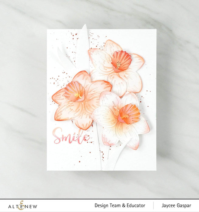 Part A-Glitz Art Craft Co.,LTD Dies Craft-A-Flower: Daffodil Layering Die Set