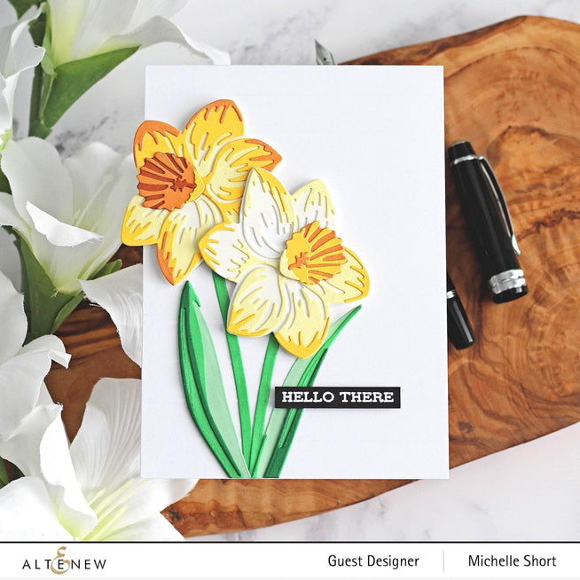 Part A-Glitz Art Craft Co.,LTD Dies Craft-A-Flower: Daffodil Layering Die Set